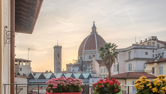 Residence Visacci Florence - Room Red - Suite with balcony