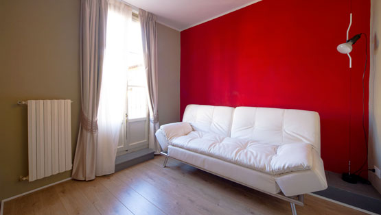 Residence Visacci Florence - Room Red - Suite with balcony