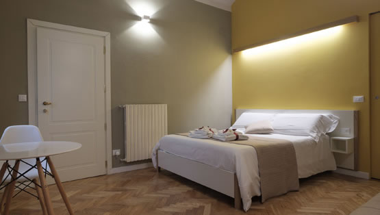 Residence Visacci Firenze - Camera Yellow - Deluxe family room